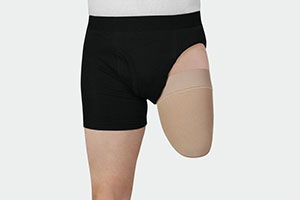 Immagine prodotto Juzo Expert copri moncone Uomo indossa copri moncone Juzo Expert