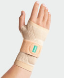 JuzoFlex Manu Xtra Beige Hand with JuzoFlex Manu Xtra in colour Beige