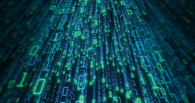 Digitale Darstellung von Nullen und Einsern Digitale Darstellung von Nullen und Einsern