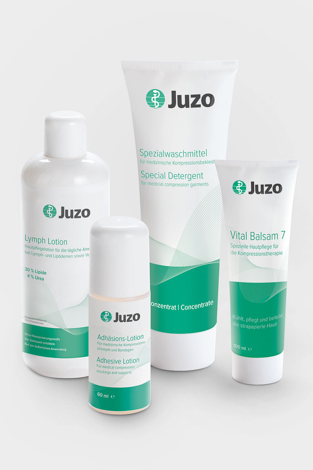 Produits de soin Juzo pour la peau et les vêtements de compression Produits de soin Juzo pour la peau et les vêtements de compression