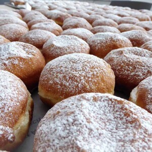 Krapfen Krapfen für die Belegschaft